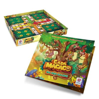 Livro com Jogo Cada Macaco no Seu Galho Cartonado Estrela