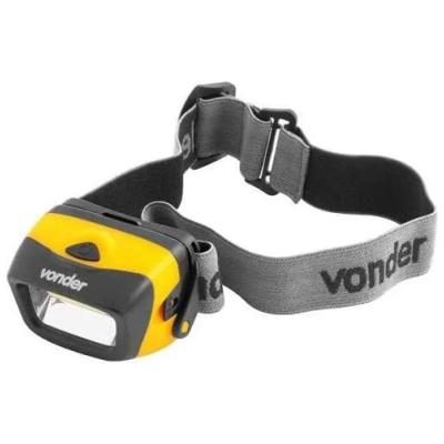 Lanterna de Cabeça LED COB LCV 120 9 Ajustes 3 Estagios 120LM Amarelo
