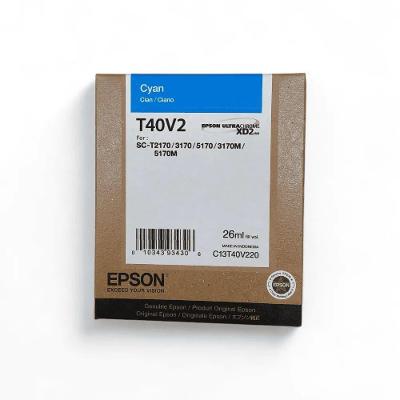 Cartucho de Tinta Epson T40V220 Azul Surecolor T3170 T5170 Ultrachrome XD2