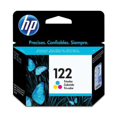 Cartucho de Tinta HP 122 CH562HB Colorido para Deskjet e Envy HP