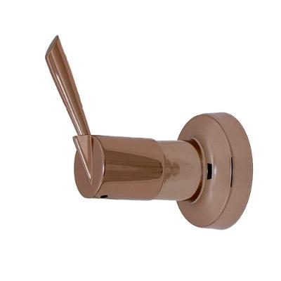 Acabamento para Registro Rose Gold C61 Padrão Deca 16 Estrias Shop Hidráulica
