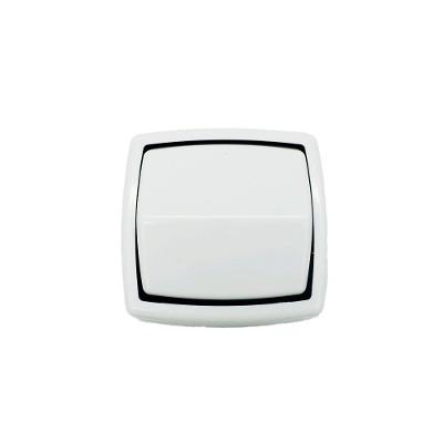 Acabamento Válvula Descarga Hydra Max ABS Branco com Parafusos Shop Hidráulica