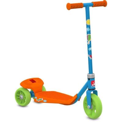 Patinete Meu 1 graus  Patinete 3 Rodas Base Larga Azul Brinquedos Bandeirante