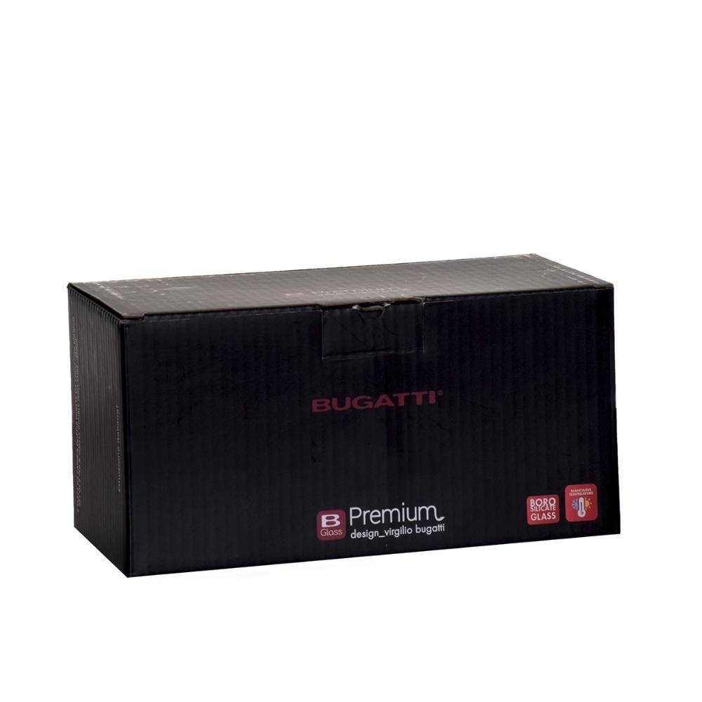 Conjunto 2 Copos De Café Chá De Parede Dupla 250ml Bugatti - 6