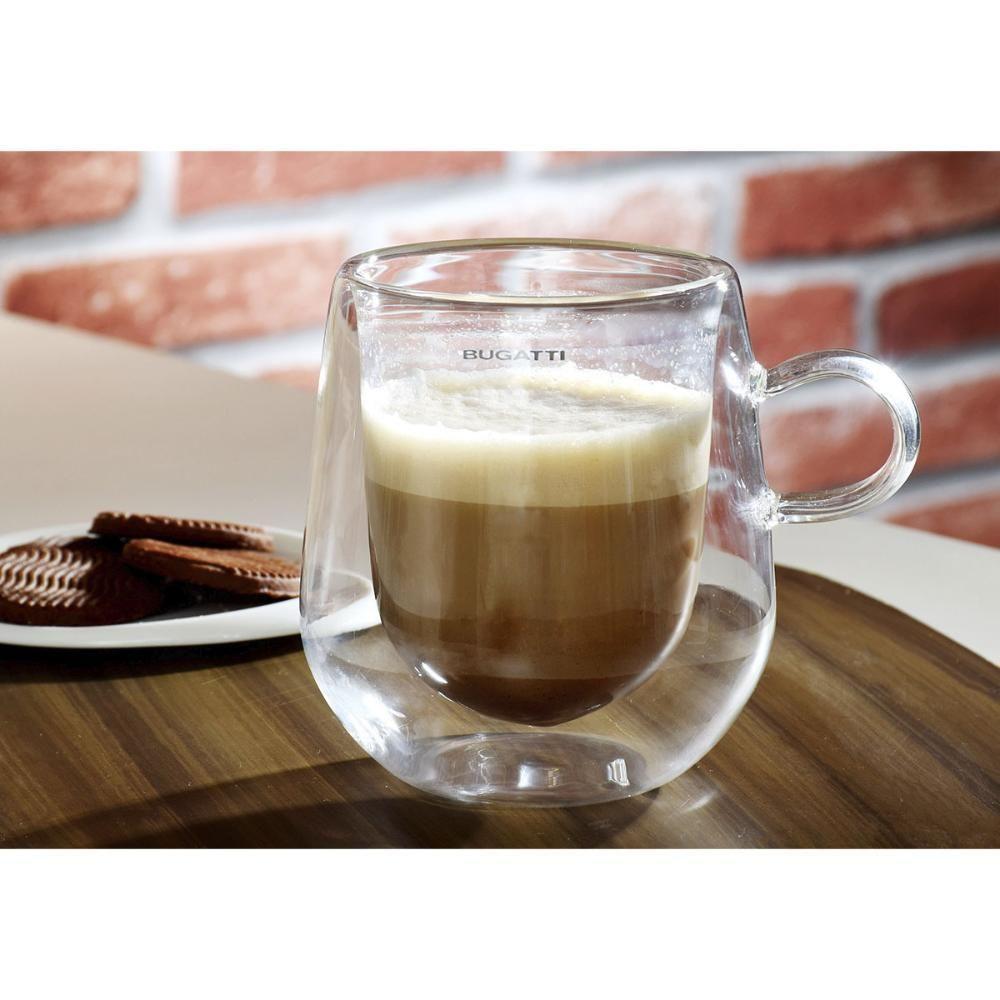 Conjunto 2 Canecas Parede Dupla 300ml Cerveja Bugatti - 3