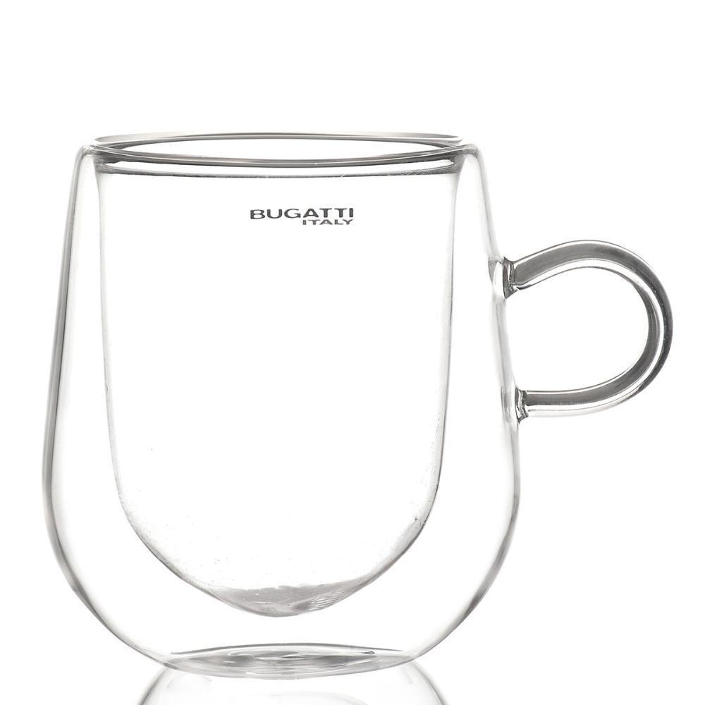 Conjunto 2 Canecas Parede Dupla 300ml Cerveja Bugatti - 6