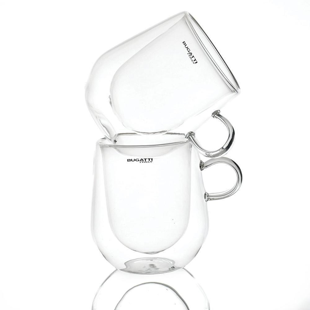 Conjunto 2 Canecas Parede Dupla 300ml Cerveja Bugatti - 7