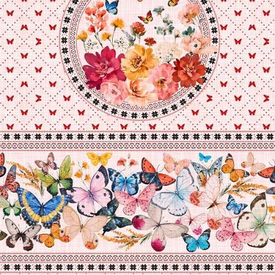 Toalha Térmica Linda Primavera PVC Flexível Impermeável 1,40 X 30M Plastvinil