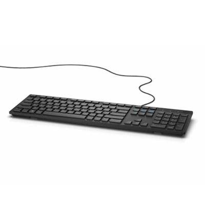 Teclado Dell KB216 Multimídia USB ABNT2 Teclas Silenciosas Preto Dell