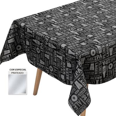 Toalha Térmica Beer de Mesa Prata Rolo 1,40 X 30M Plastvinil