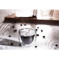 Conjunto 2 Copos De Café Chá Licor Parede Dupla 80ml Bugatti - 5