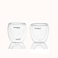 Conjunto 2 Copos De Café Chá Licor Parede Dupla 80ml Bugatti - 10