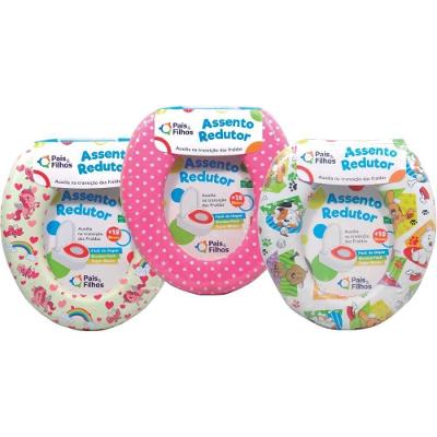 Troninho e Redutor de Assento Estampado Feminino Pais & Filhos