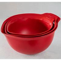 Conjunto 3 Tigelas Bowls Luxo Vermelho Cozinha Kitchenaid - 6