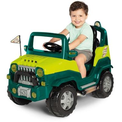 Veículo para Bebê Diipi 2 em 1 com Som Off Road Verde Calesita Brinquedos