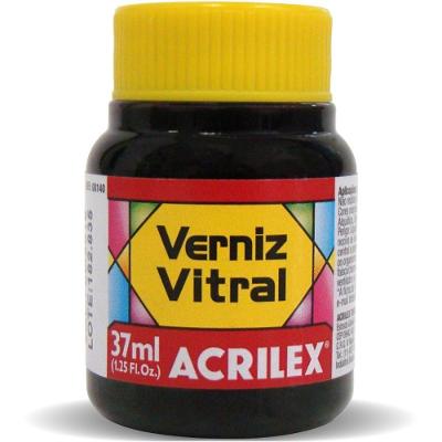 Verniz Vitral Vermelho Fogo Acabamento Brilhante 37ML Acrilex