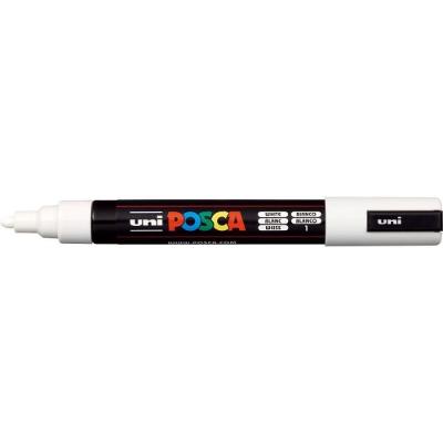 Pincel Marcador Posca PC-5M 2.5mm Branco Multiuso Sertic