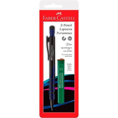 Lapiseira Faber-Castell Z-Pencil Mix 0.5MM Ponta Retrátil Grip Dupla
