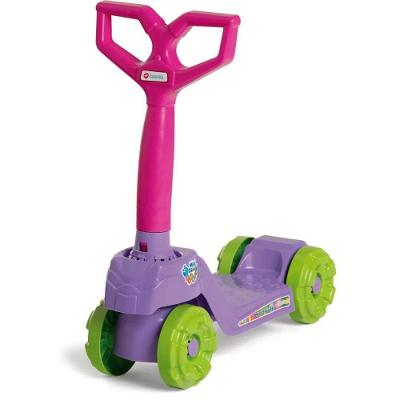 Patinete Mini Scooty Menina Guidão Reclinável Calesita Brinquedos