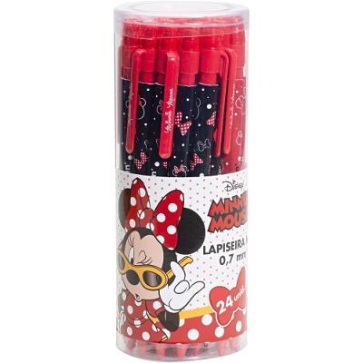 Lapiseira Molin do Brasil Minnie Mb 0,7mm Acionamento Retrátil com Borracha
