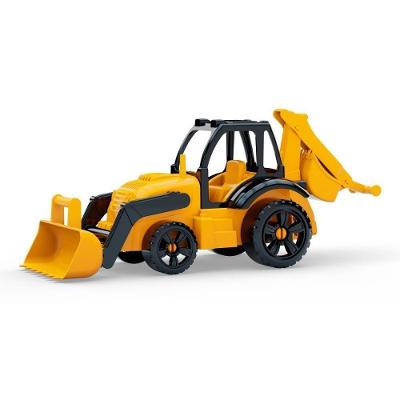 Miniatura Retroescavadeira Agroworks Agrícola Braços Móveis GGB Plast
