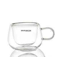 Conjunto 2 Xícaras Café Parede Dupla Com Alça 100ml Bugatti - 3
