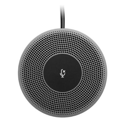 Microfone Meetup Vc Expansão Plug-and-Play Cancelamento de Ruído Logitech
