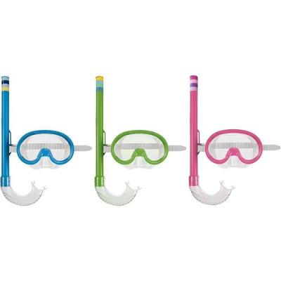 Máscara de Mergulho e Snorkel Infantil com Tira Regulável Mor