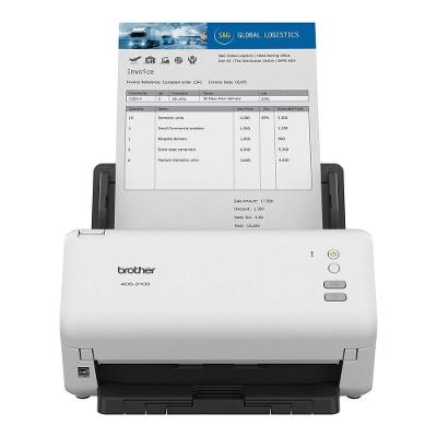 Scanner Brother ADS-3100 Duplex 40PPM USB 3.0 Alimentador Automático Preto