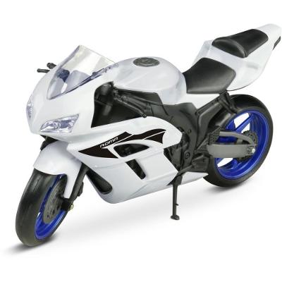 Moto de Brinquedo Racing Motorcycle 22cm Rodas de Borracha Roma