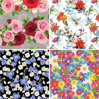Papel de Presente Gessele Couche Fantasia Feminino 50x60cm 4 Modelos