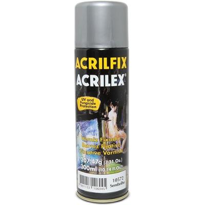 Verniz Fixador em Aerosol Acrilfix Fosco 300ML Acrilex