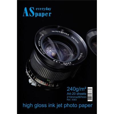 Papel Fotográfico Usa Folien High Glossy Everyday A4 240g 20 Folhas
