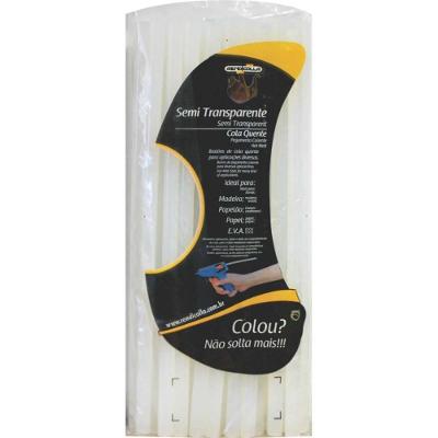 Cola Quente Refil Grossa EVA 11,2MM X 30CM Semi-Transparente 500g Rendicolla