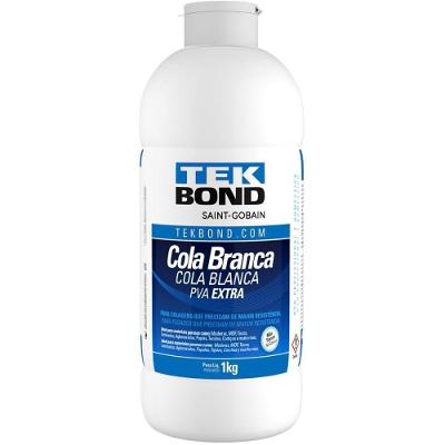 Cola PVA Extra Alta Resistência Branca 1kg Tekbond