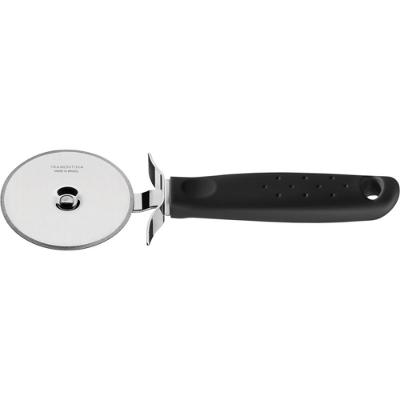 Cortador de Pizza Tramontina Utilita Aço Inox Cabo Polipropileno Preto