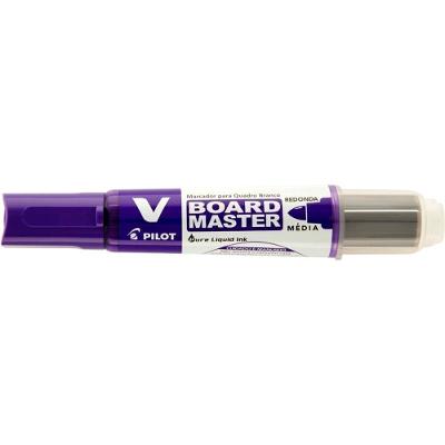 Pincel para Quadro Branco Pilot V Board Master WBMA-VBM 12 Unidades Violeta