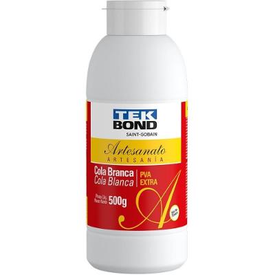 Cola para Artesanato PVA Extra Branca 500g Tekbond