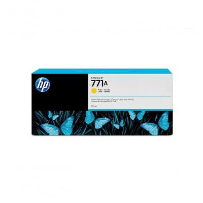 Cartucho de Tinta HP 771A Amarelo 775ML Pigmentos HP
