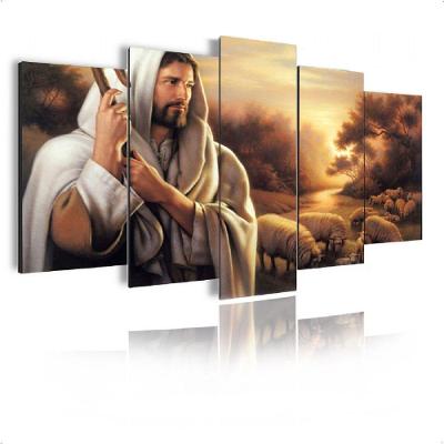 Quadro Decorativo Mosaico Pastor Retangular 60x105CM MDF Preto Kamero