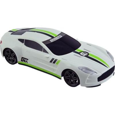 Carrinho Controle Remoto Agility 3 Funções Off Road Azul com Vermelho Candide