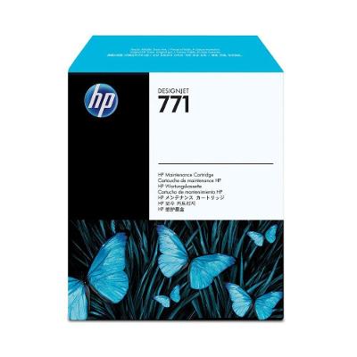 Cartucho de Manutenção HP 771 PLUK CH644A para Impressoras Designjet HP