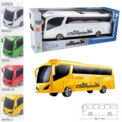 Carrinho Bus Champions Concept Car 41cm Rodas Cromadas Brinquemix