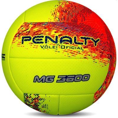 Bola de Vôlei mg 3600 XXI Micropower Resistente Amarela e Laranja e Azul Penalty