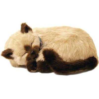 Brinquedo Perfect Petzzz Filhote Gato Siamês com Respiração Real Caramelo Imex