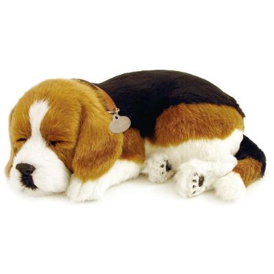 Brinquedo Perfect Petzzz Filhote Beagle Dorminhoco com Caminha Imex