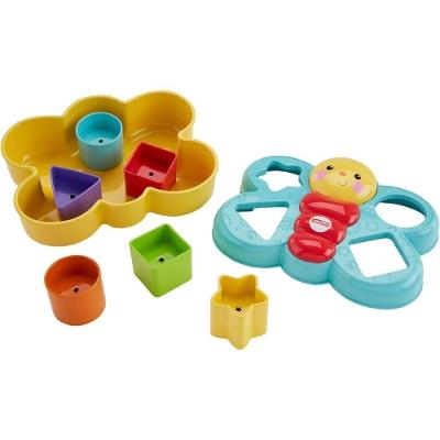 Brinquedo Educativo Encaixa Borboleta 6 Blocos Coloridos Fisher-Price Mattel