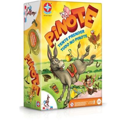 Jogo de Mesa Pinote Habilidade Equilibrar Objetos a Partir de 5 Anos Estrela