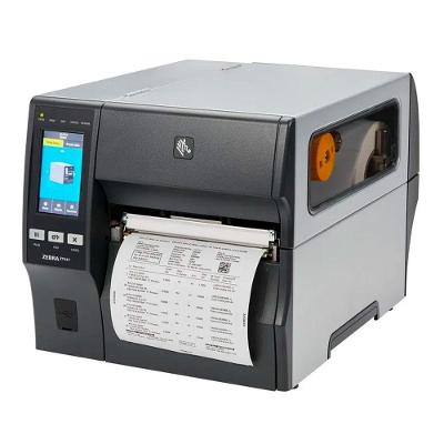 Impressora Térmica Zebra ZT421 203DPI Bluetooth Ethernet Tela Touch Cinza