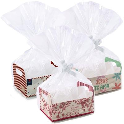 Kit Cesta de Papel Caixote g 25x18,5x9,5CM com 10 Unidades Cromus